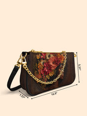 Whispering Blooms Classic Zip Pochette QR0HH053