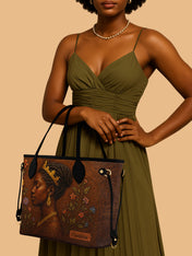 Blossoming Elegance Classic Shopper Tote