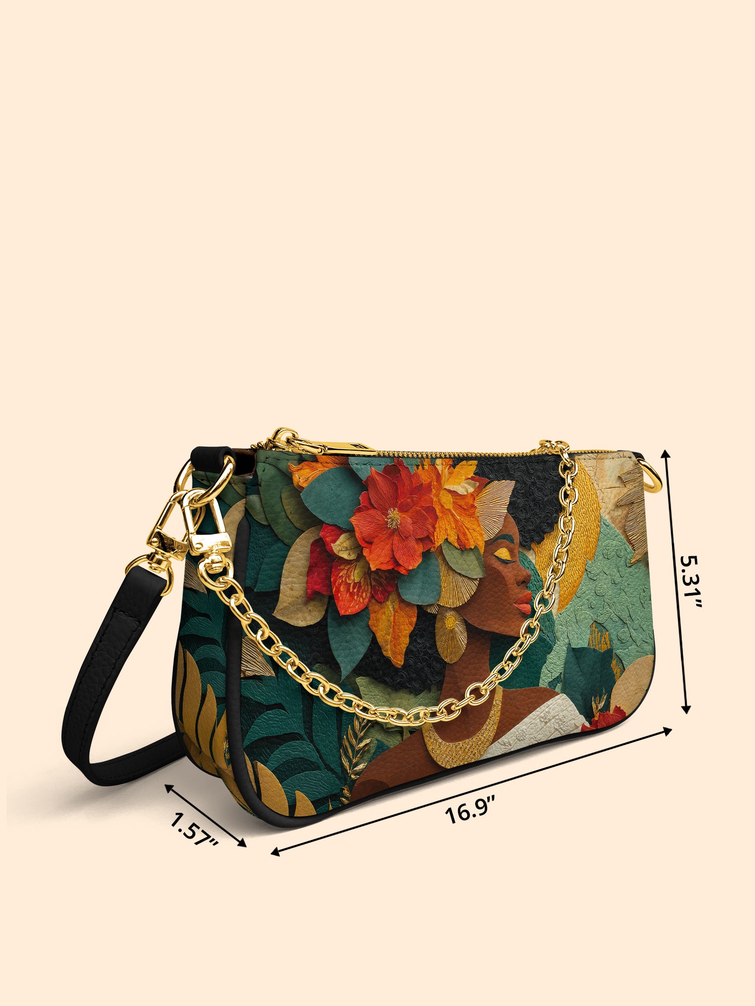 Tropical Empress Classic Zip Pochette QR0TV076