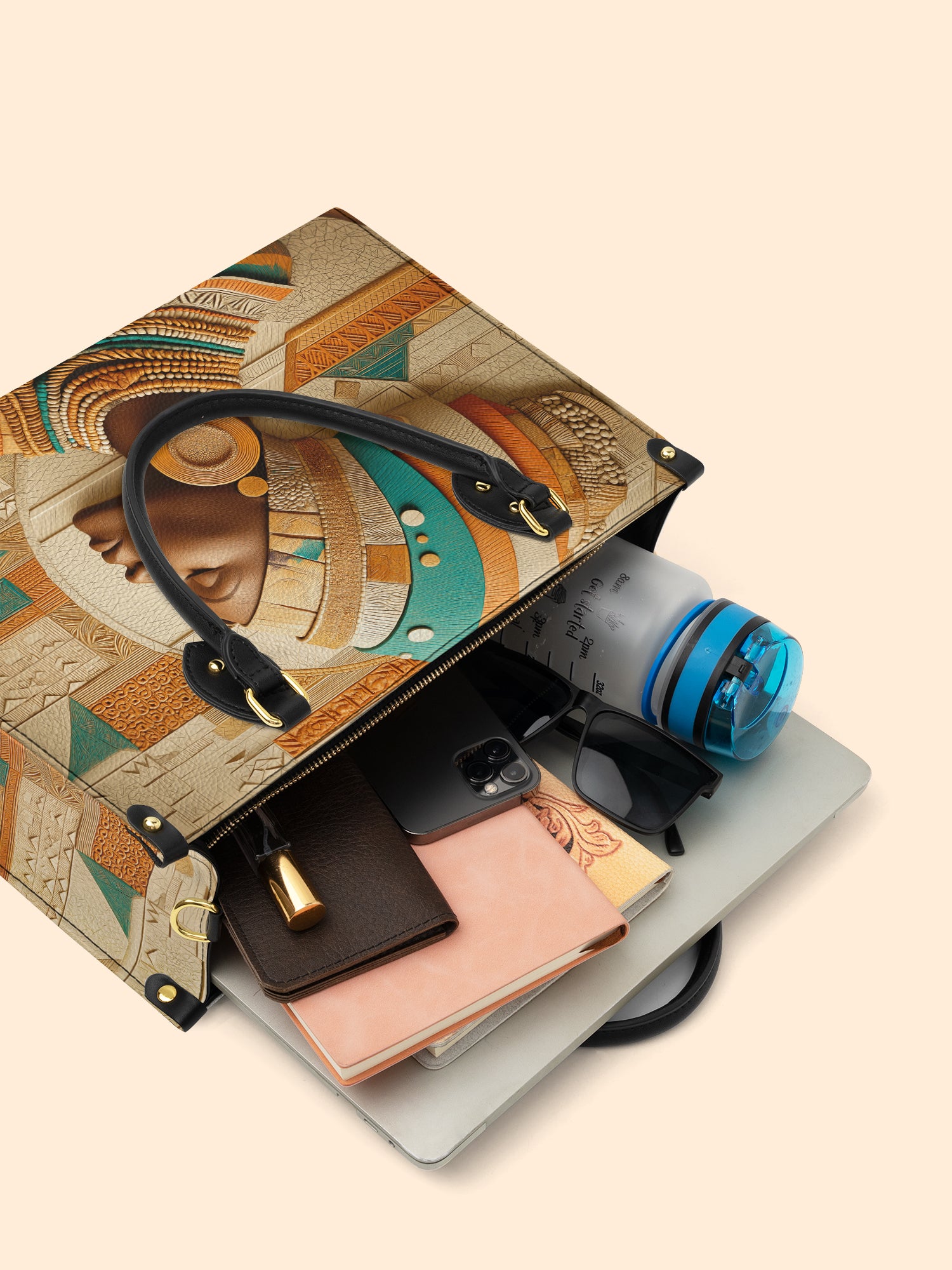 Tribal Harmony Premium Leather Handbag QR0TV060