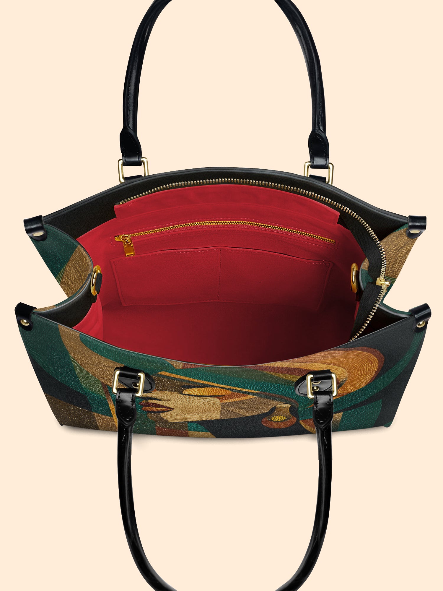 Velvet Ritual Premium Leather Handbag QR0XD514