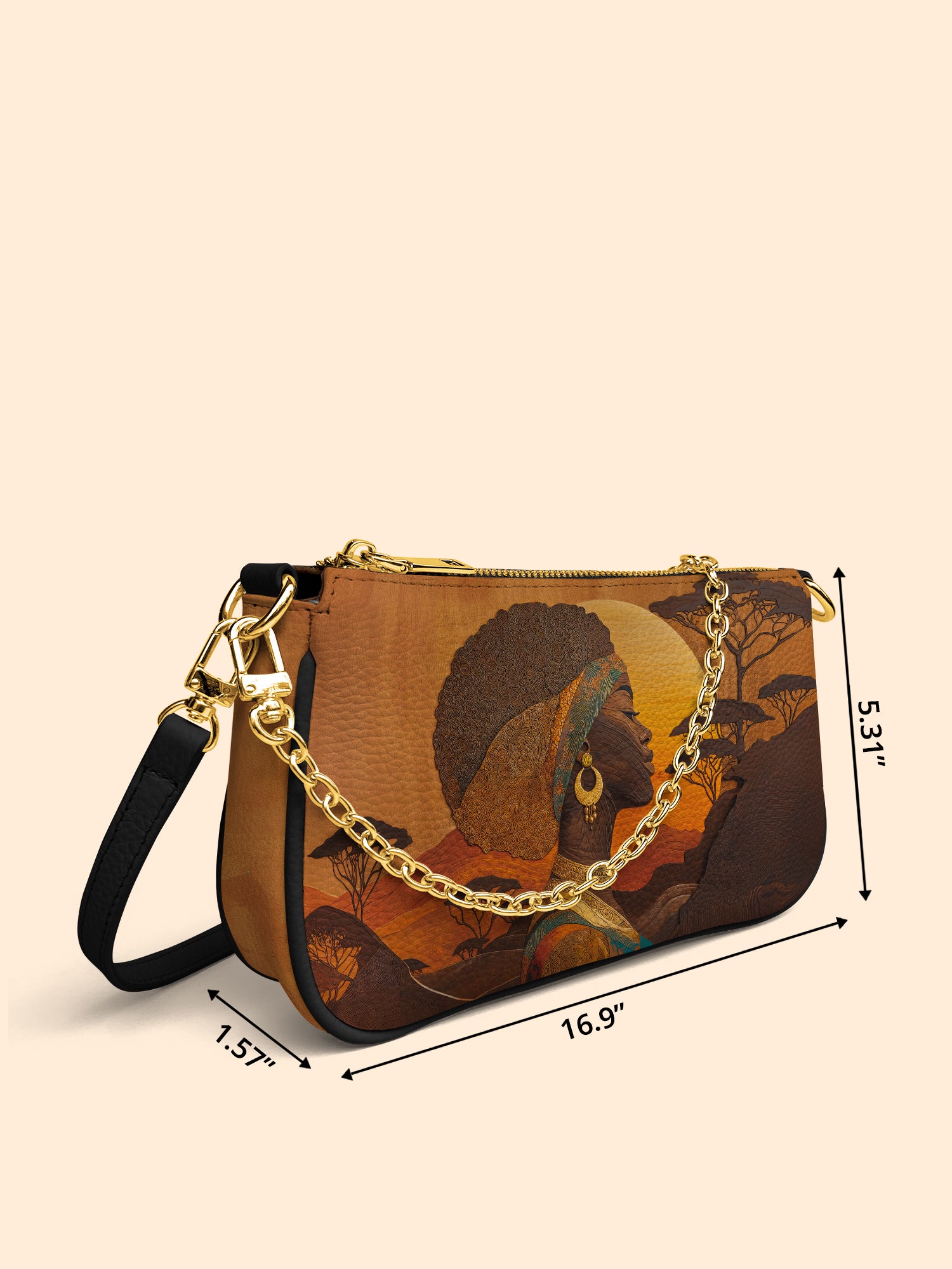 Nature's Empress Classic Zip Pochette QR0TD114