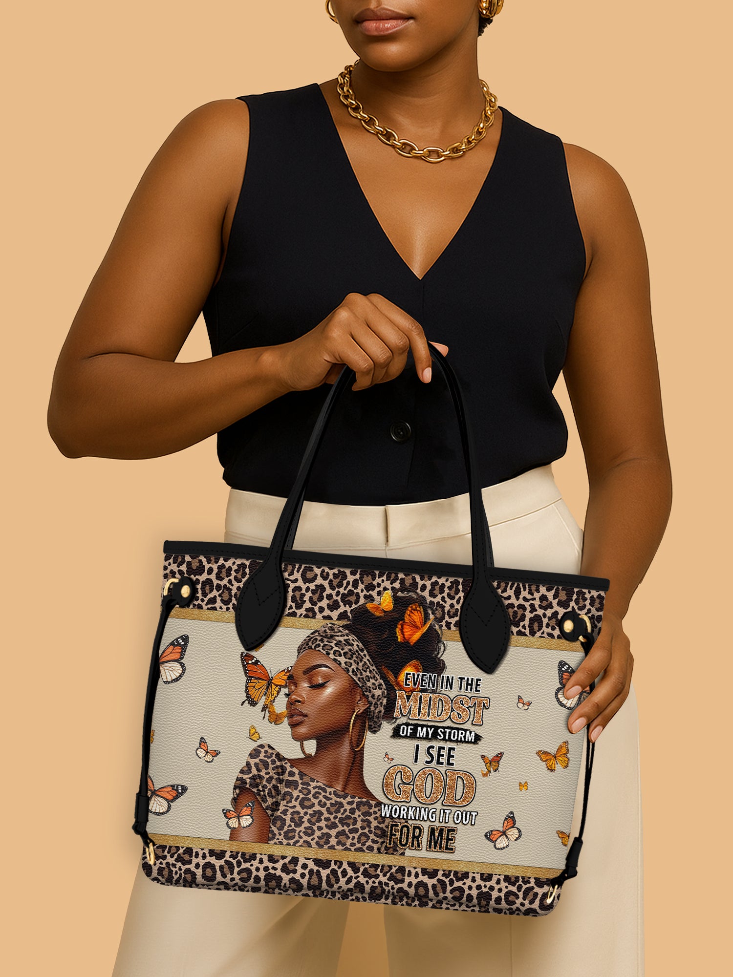 Butterfly Beauty Classic Shopper Tote