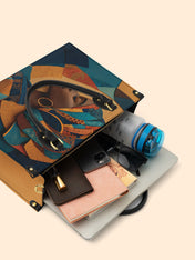 Melanated Muse Premium Leather Handbag QR0HH025