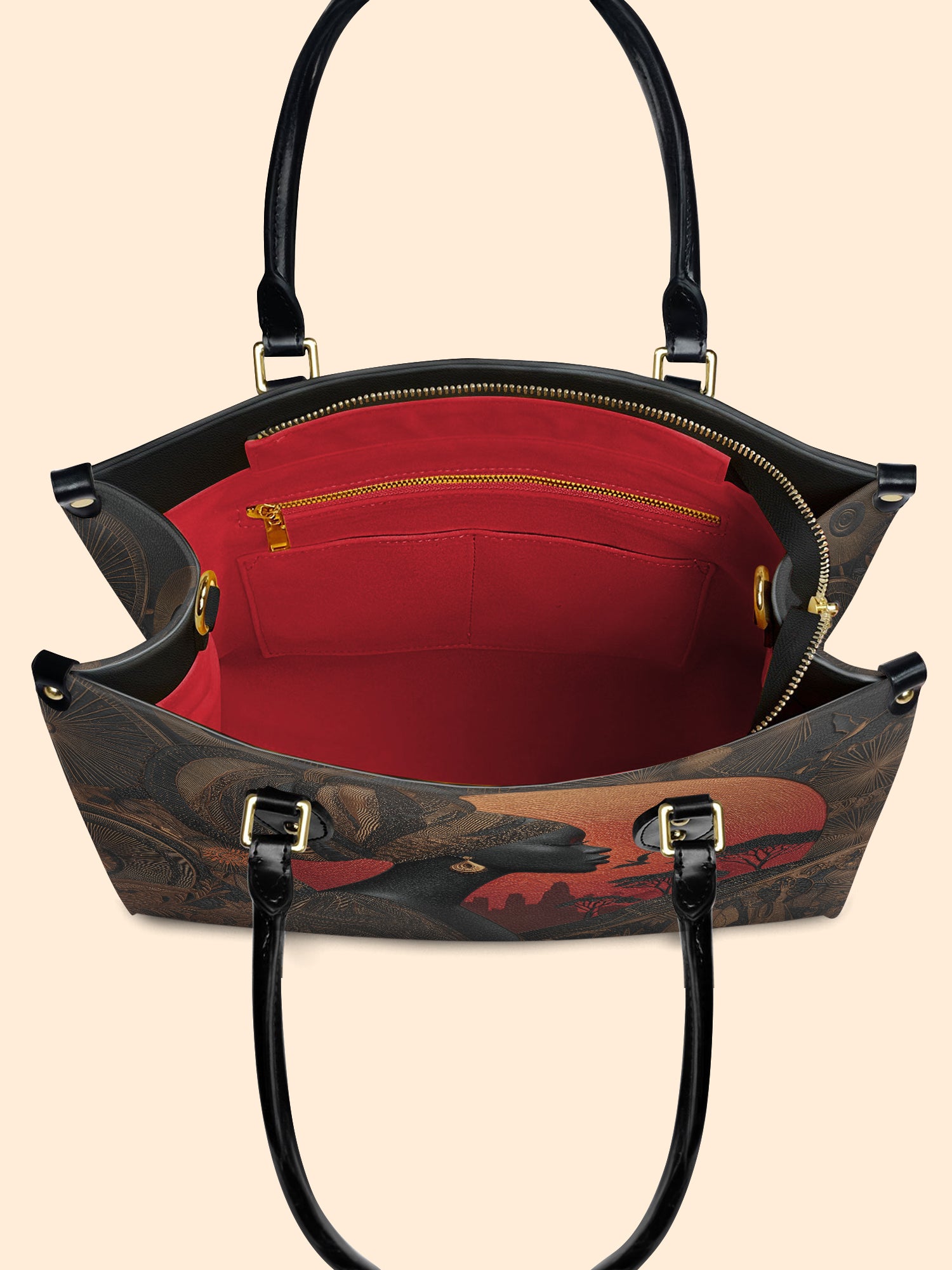 Serenita Sol Premium Leather Handbag QR0TV047