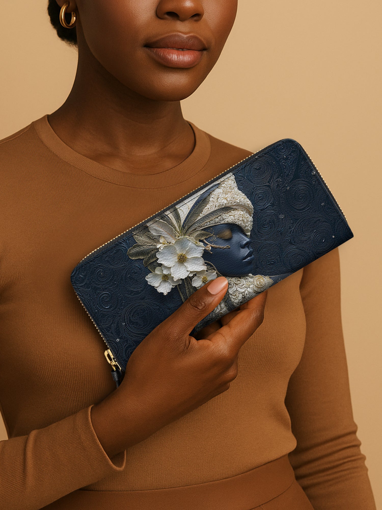 Ivory Veil Slimline Zippy Wallet QR0TD212