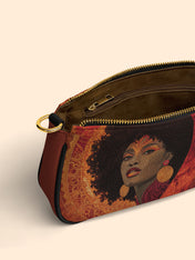 Noir Bloom Classic Zip Pochette QR0XD237