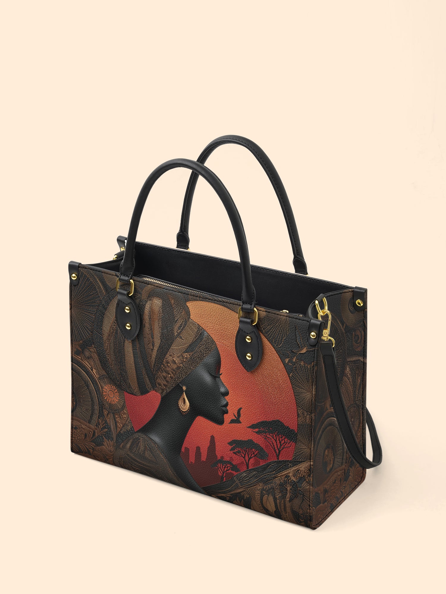 Serenita Sol Premium Leather Handbag QR0TV047