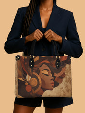 Earthy Goddess Premium Leather Handbag QR0HH058