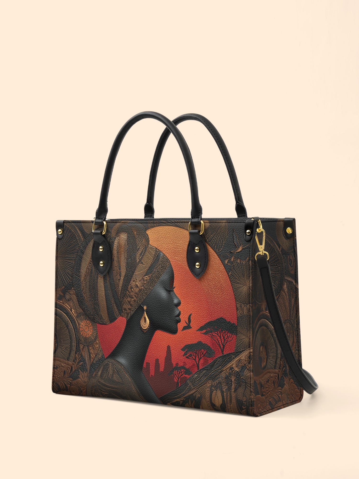 Serenita Sol Premium Leather Handbag QR0TV047