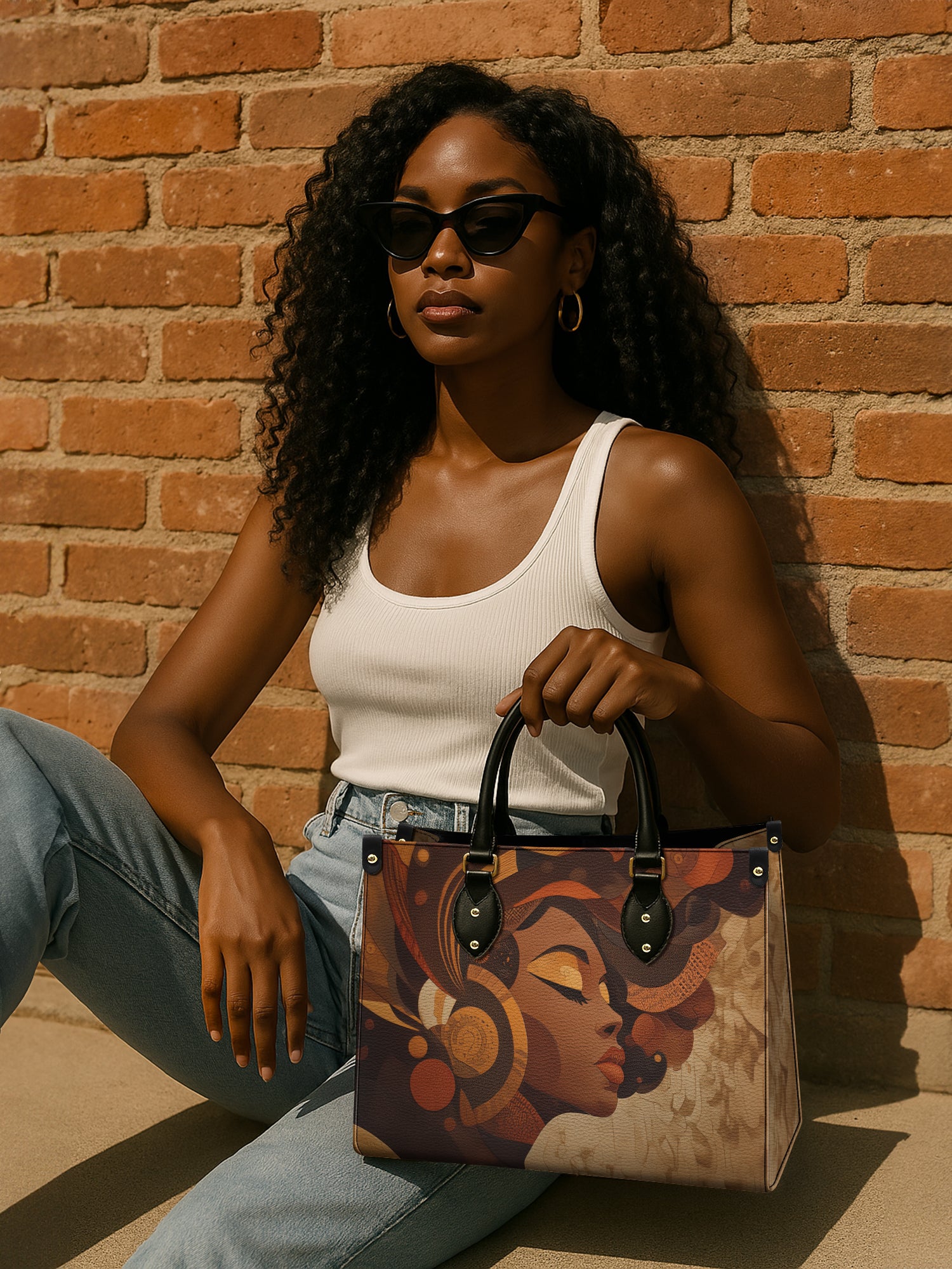 Earthy Goddess Premium Leather Handbag QR0HH058