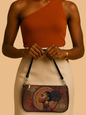 Mocha Sage Classic Zip Pochette QR0XD104