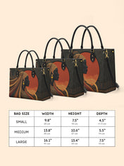 Spiral Oracle Premium Leather Handbag QR0XD199