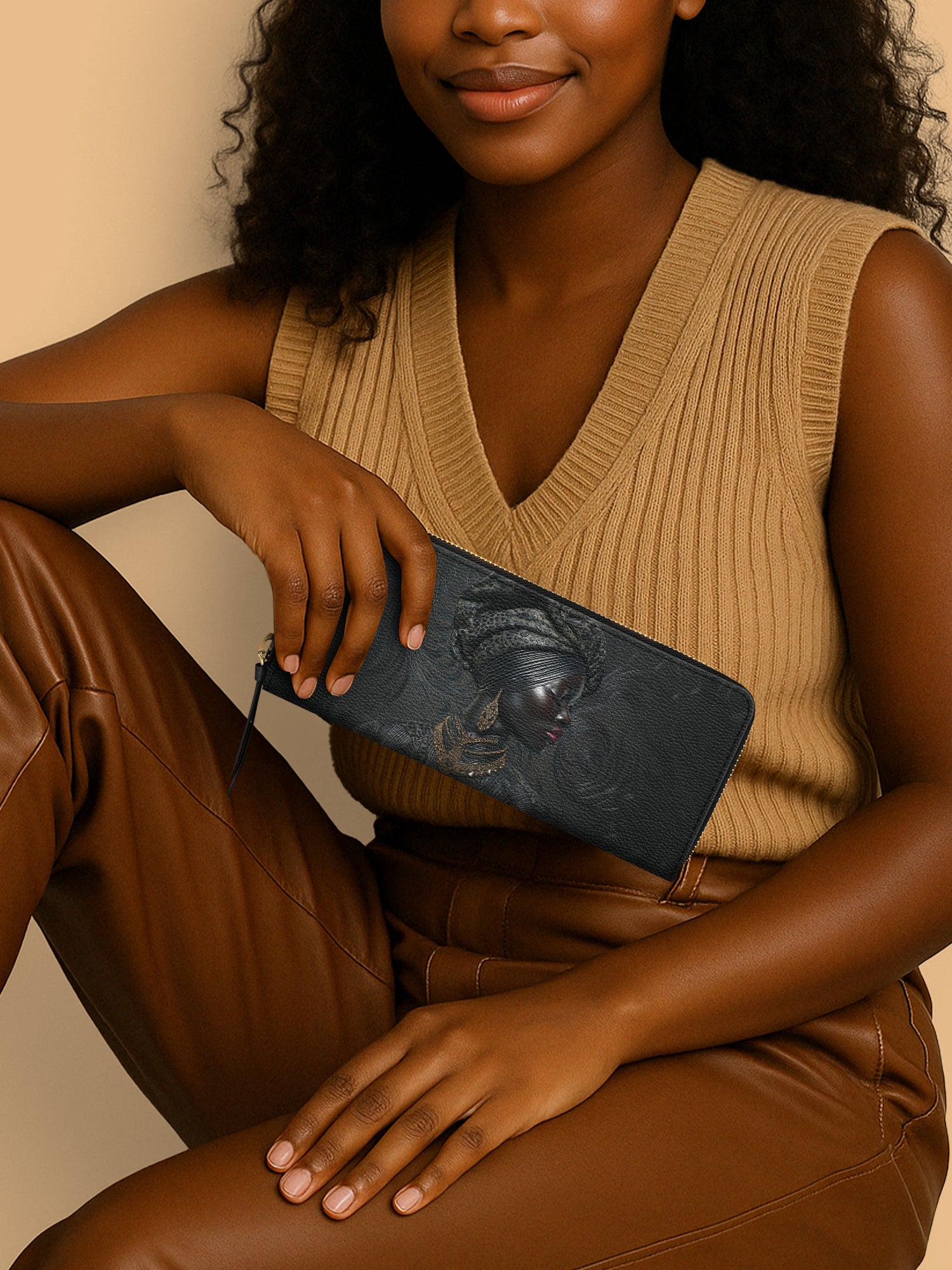 Aurum Africa Slimline Zippy Wallet QR0XD484