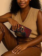 Fearless Grace Slimline Zippy Wallet