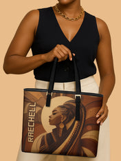 Braids & Legacy Sleek Leather Tote