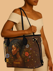 Graceful Bloom Classic Shopper Tote