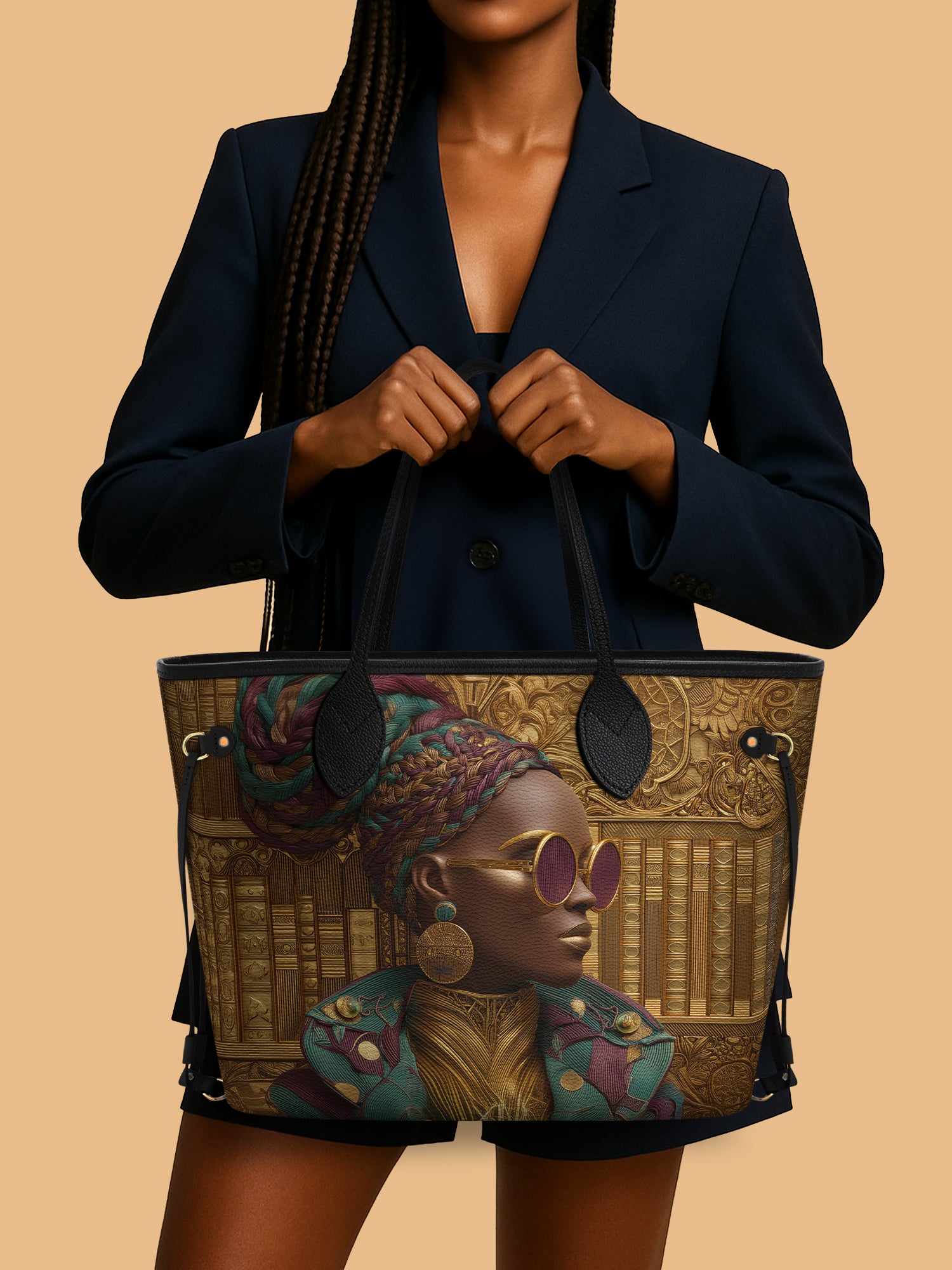 Crown And Knowledge Classic Shopper Tote QR0XD434