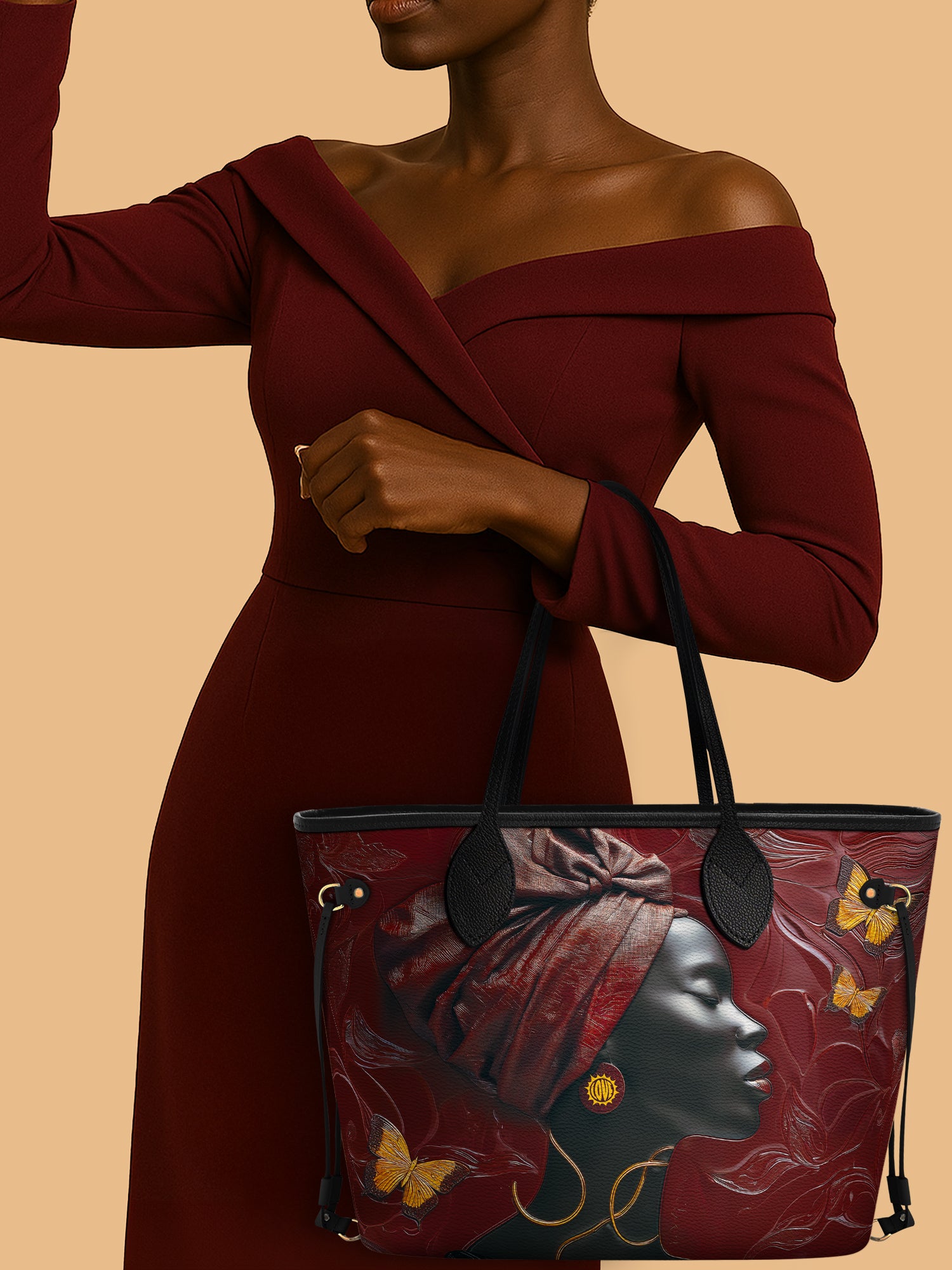 Gilded Grace Classic Shopper Tote QR0XD039