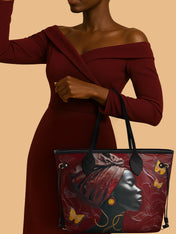 Gilded Grace Classic Shopper Tote QR0XD039