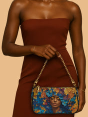 Floral Reverie Classic Zip Pochette QR0TD112