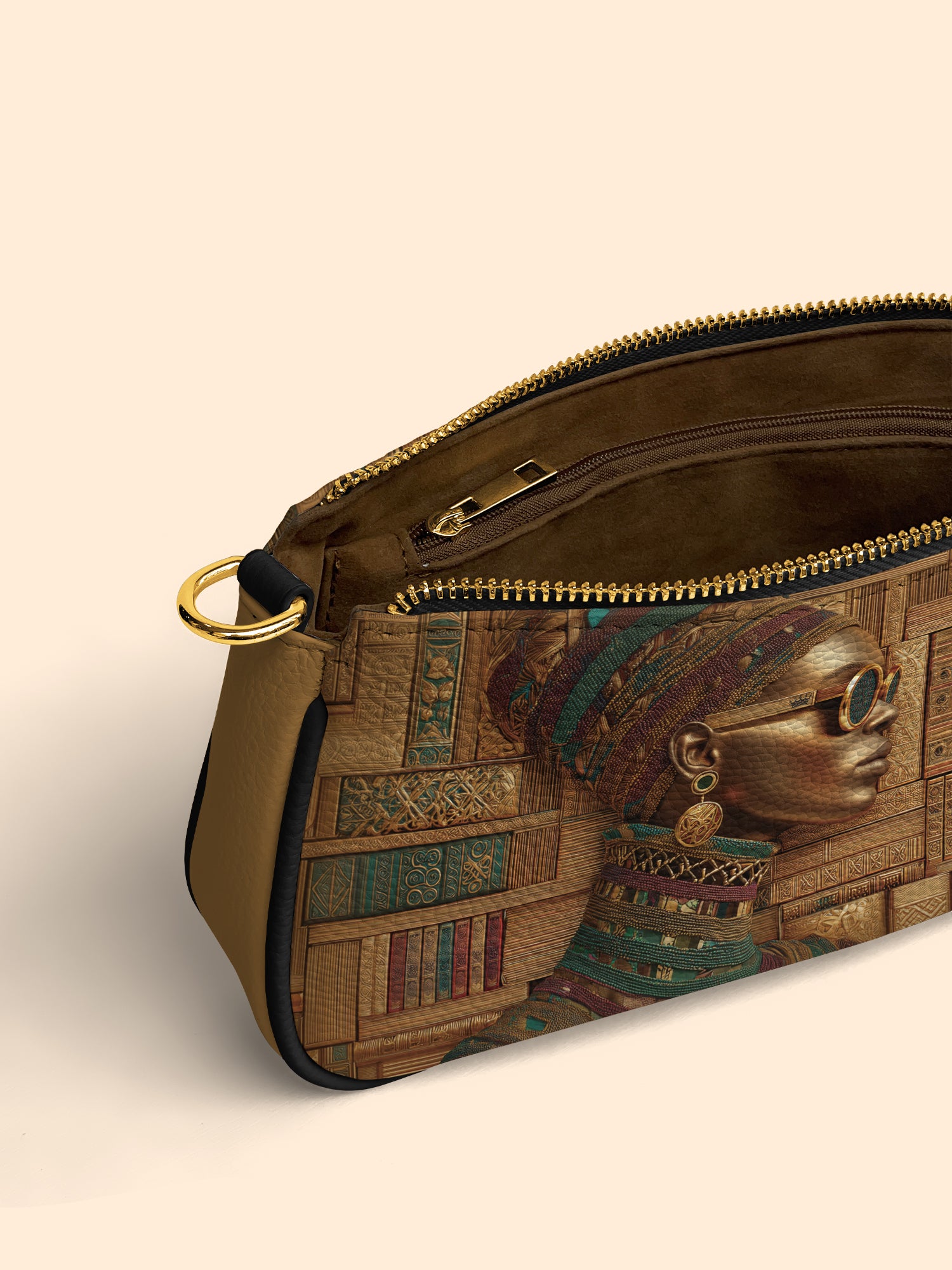 Golden Library Classic Zip Pochette QR0XD439