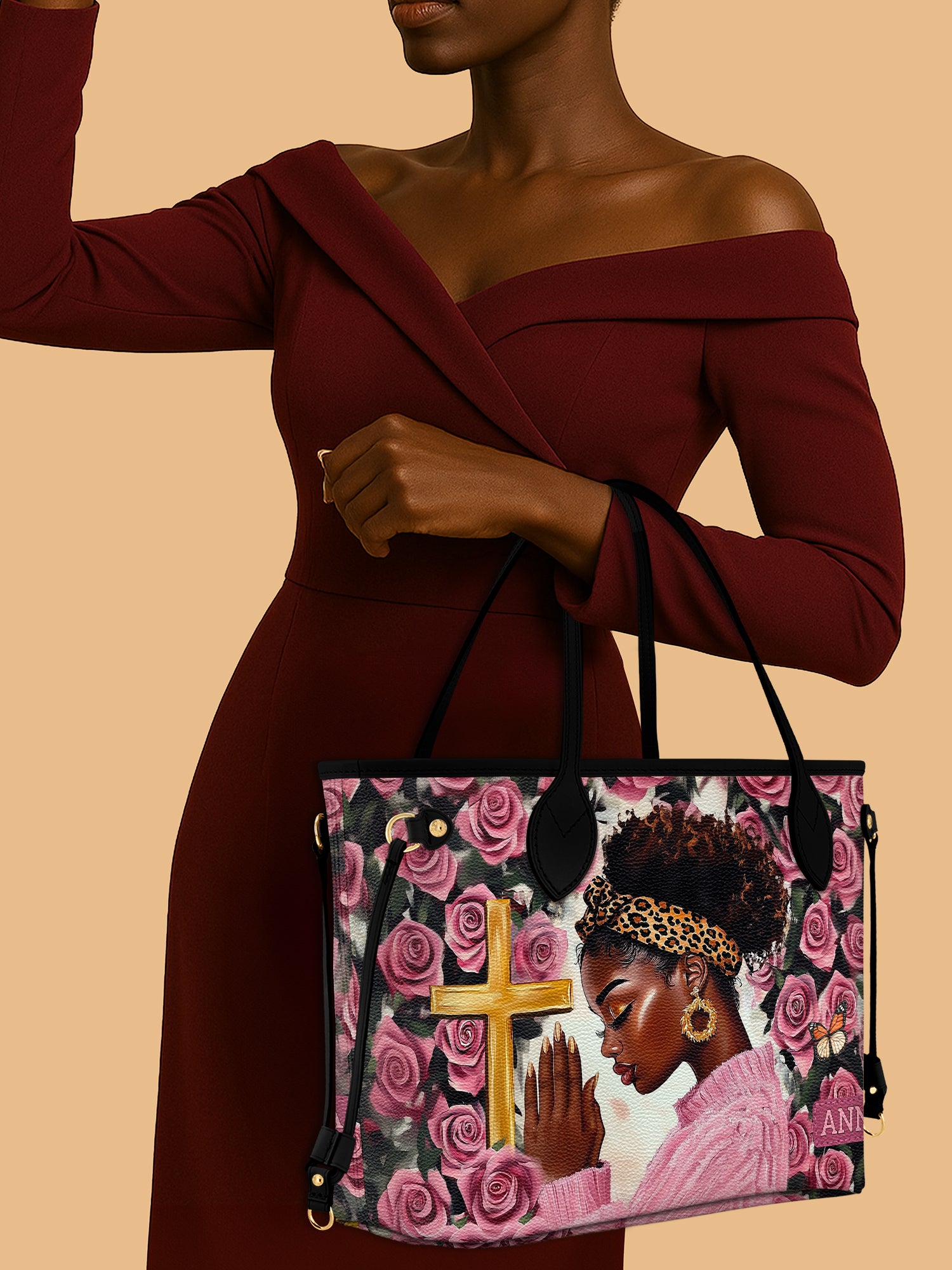 Prayerful Grace Classic Shopper Tote