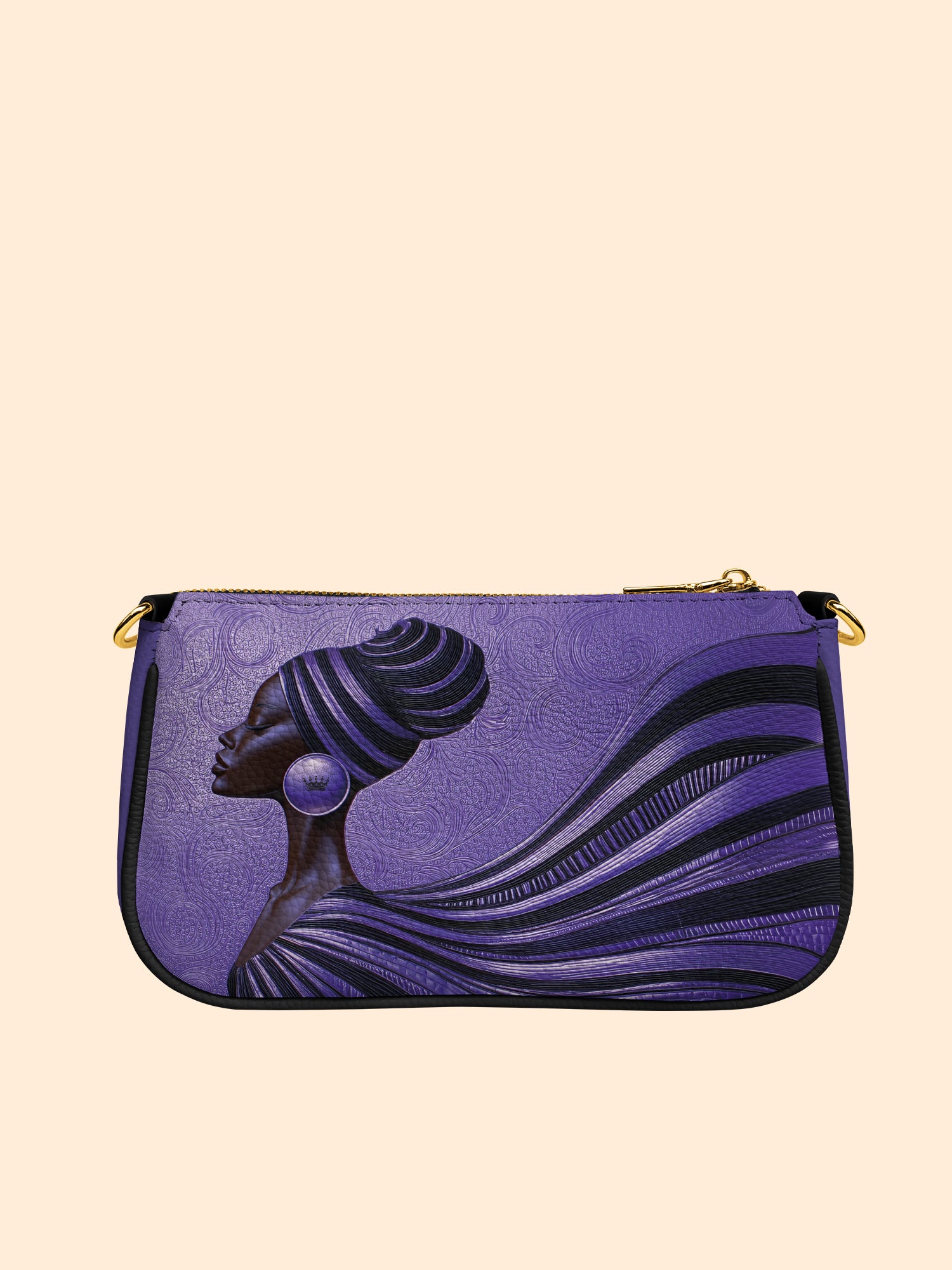 Violet Flow Classic Zip Pochette QR0XD436