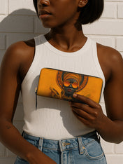 Dark Lens Slimline Zippy Wallet QR0TD305