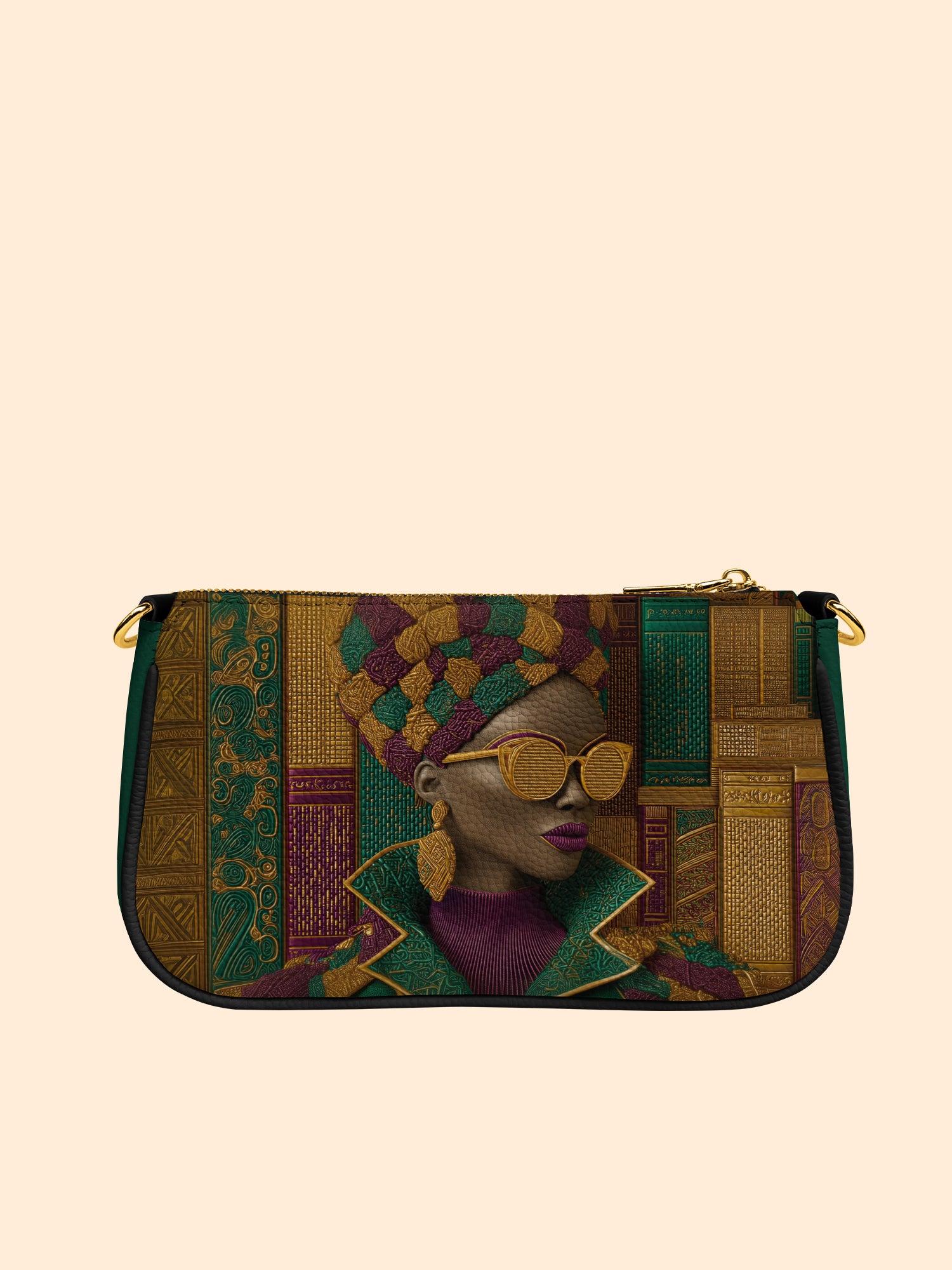 Emerald Authority Classic Zip Pochette QR0XD441