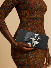 Lunar Silhouette Slimline Zippy Wallet QR0TD209