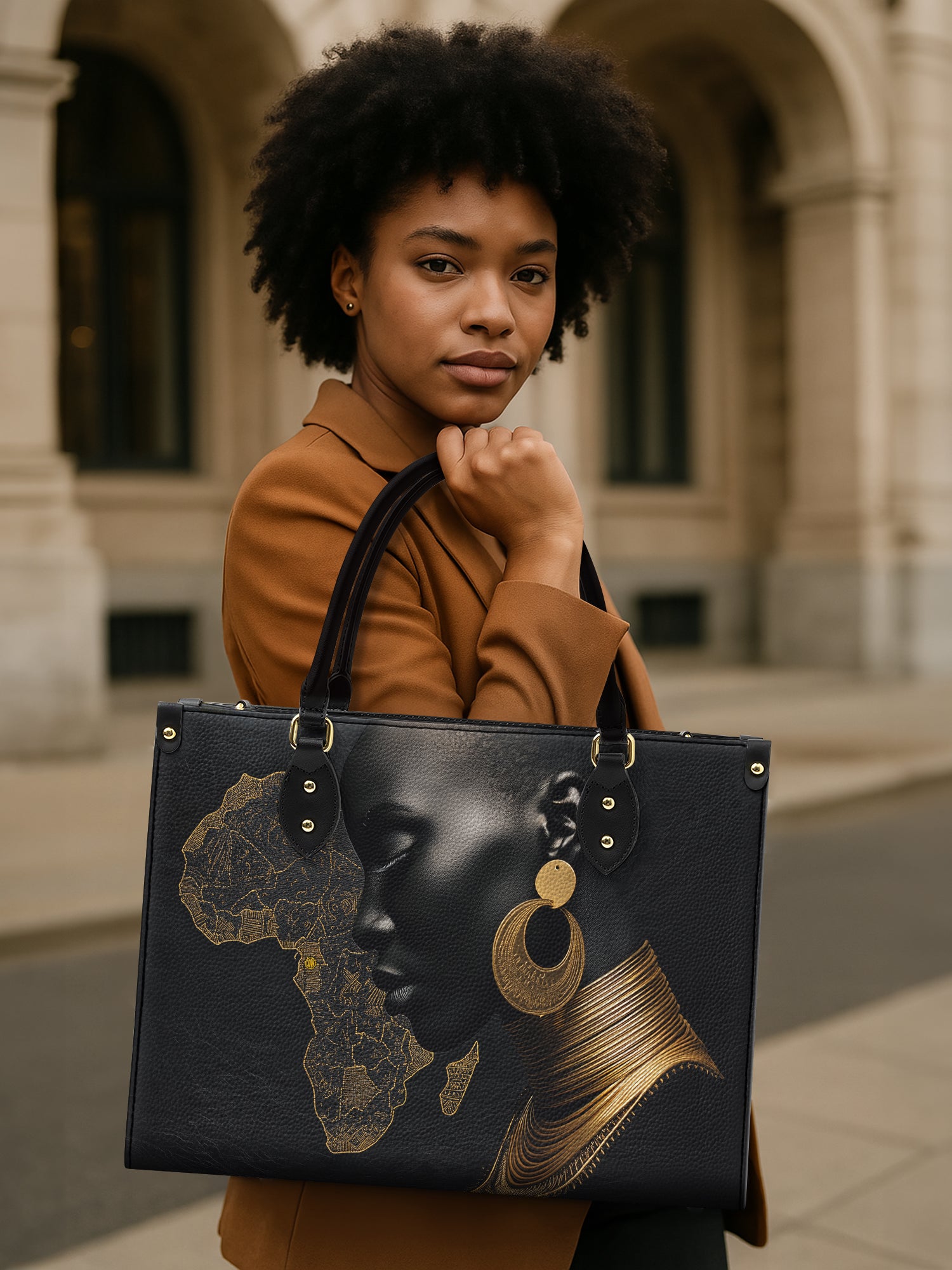 Soul of Africa Premium Leather Handbag QR0TD171