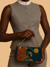 Unapologetically Black Classic Zip Pochette QR0XD130