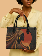 Spiral Oracle Premium Leather Handbag QR0XD199