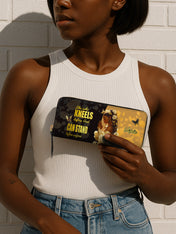 Kneel before God Slimline Zippy Wallet