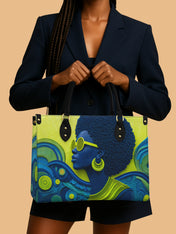 Bold Horizon Premium Leather Handbag QR0TD302