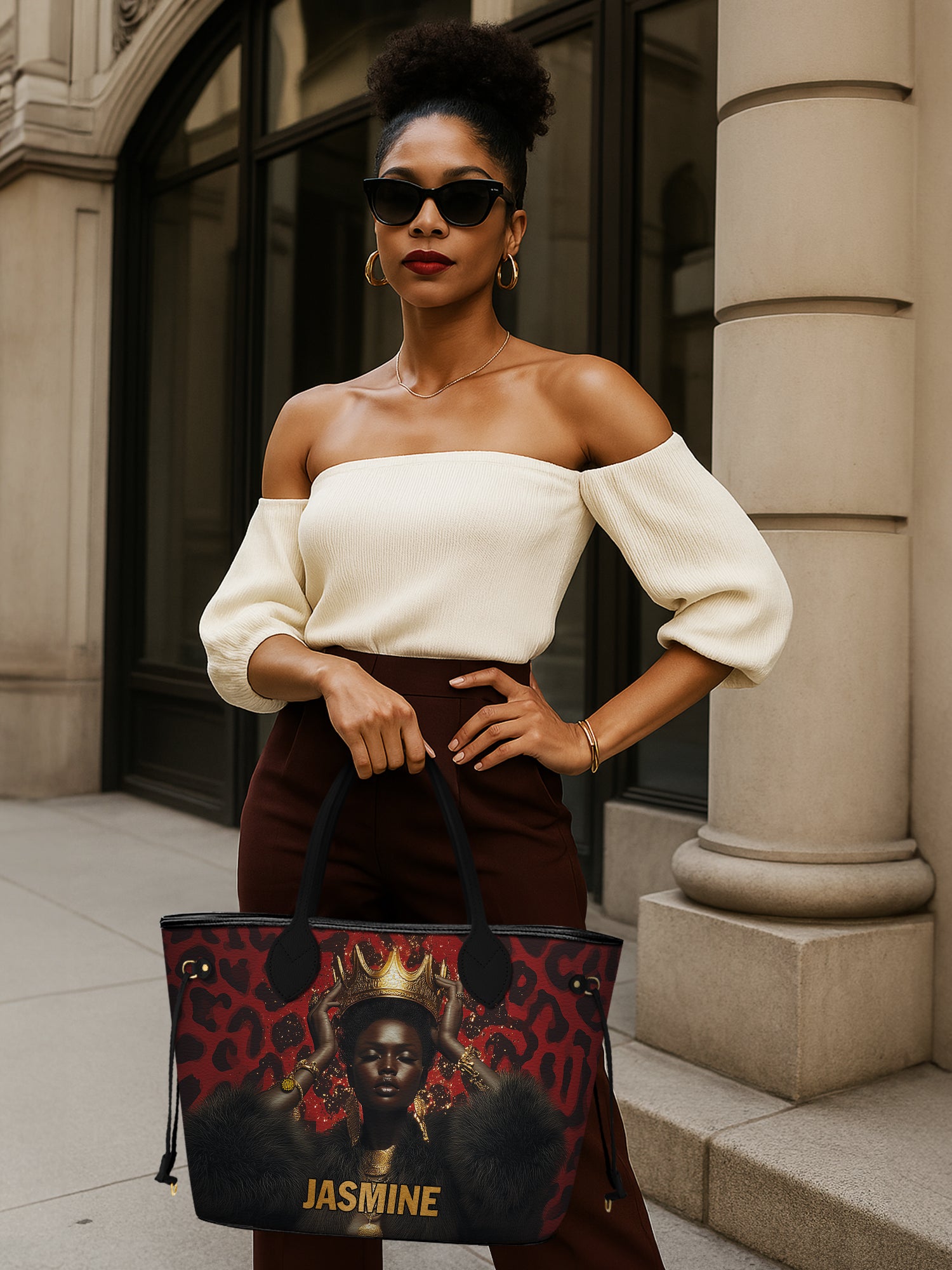 Fearless Grace Classic Shopper Tote