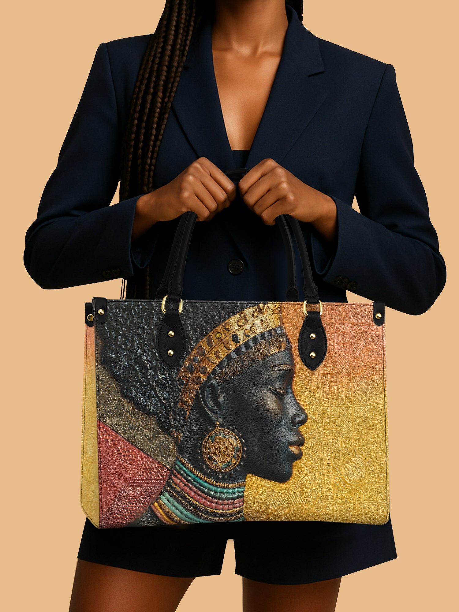 Born Grand Premium Leather Handbag QR0XD260