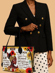 Black Beauty Blossom Classic Shopper Tote