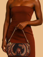 Obsidian Muse Classic Zip Pochette QR0XD191