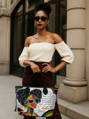 Queen Power Classic Shopper Tote