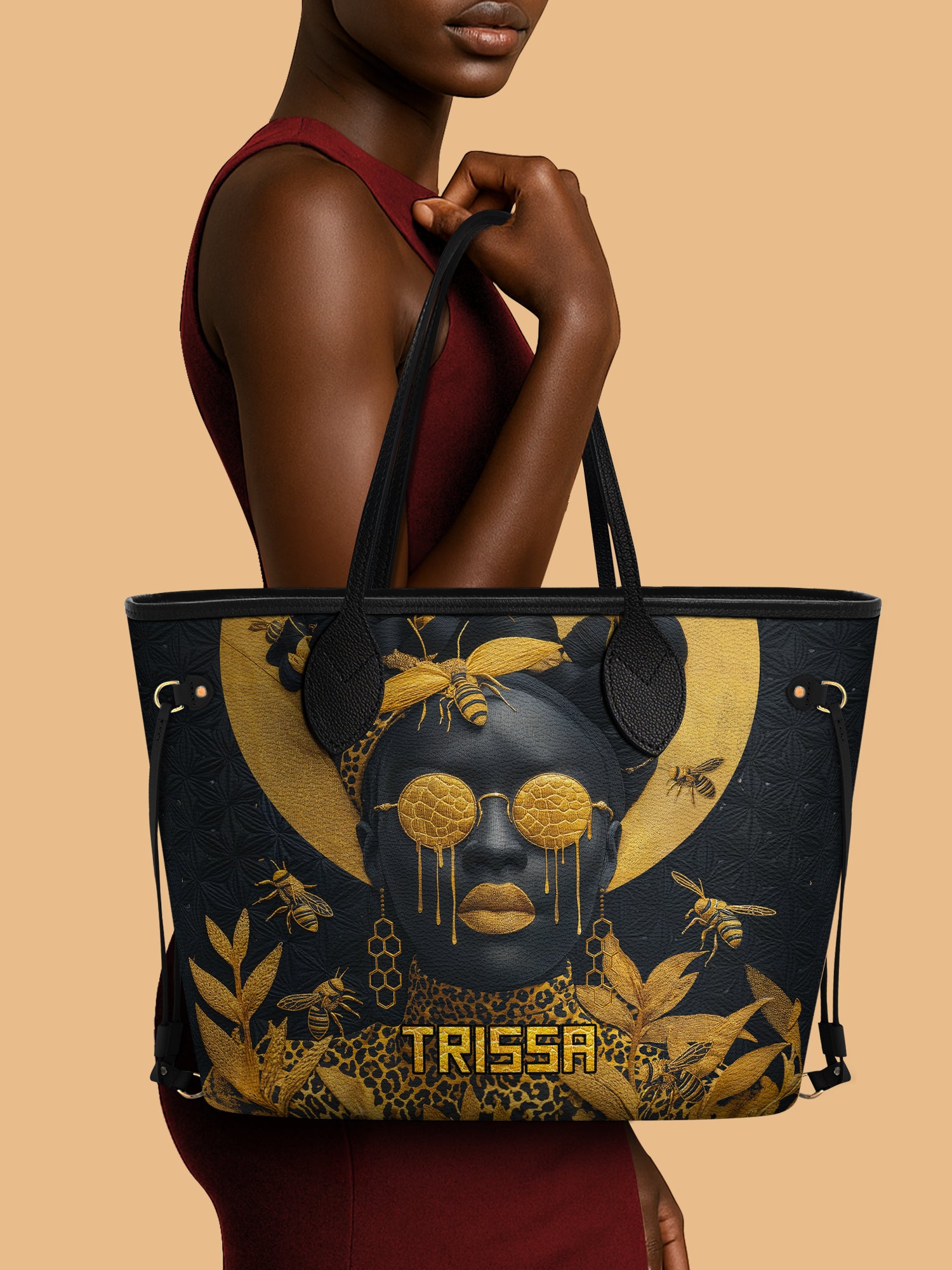 Honeycomb Crown Classic Shopper Tote