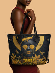 Honeycomb Crown Classic Shopper Tote