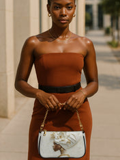 Pearl Serenity Classic Zip Pochette QR0TV117