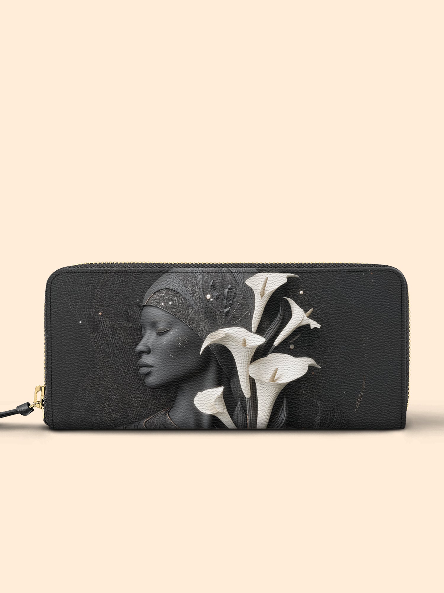 Lunar Silhouette Slimline Zippy Wallet QR0TD209