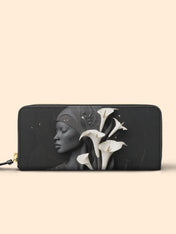 Lunar Silhouette Slimline Zippy Wallet QR0TD209