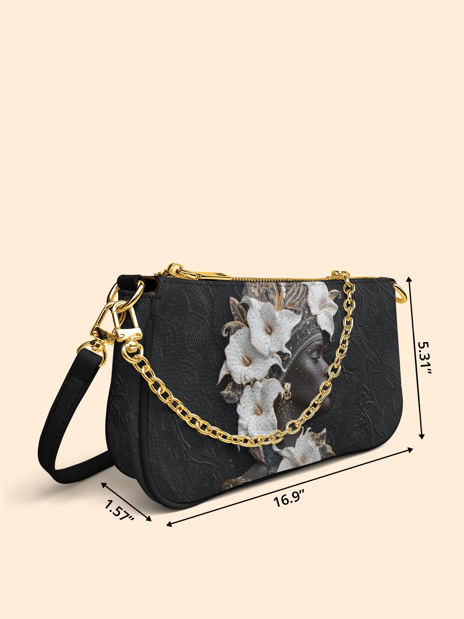 Noir Serenity Classic Zip Pochette QR0TD214