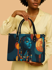 Echo Of Tribe Premium Leather Handbag QR0TV182