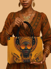 Dark Lens Premium Leather Handbag QR0TD304