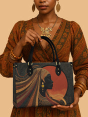 Spiral Oracle Premium Leather Handbag QR0XD199